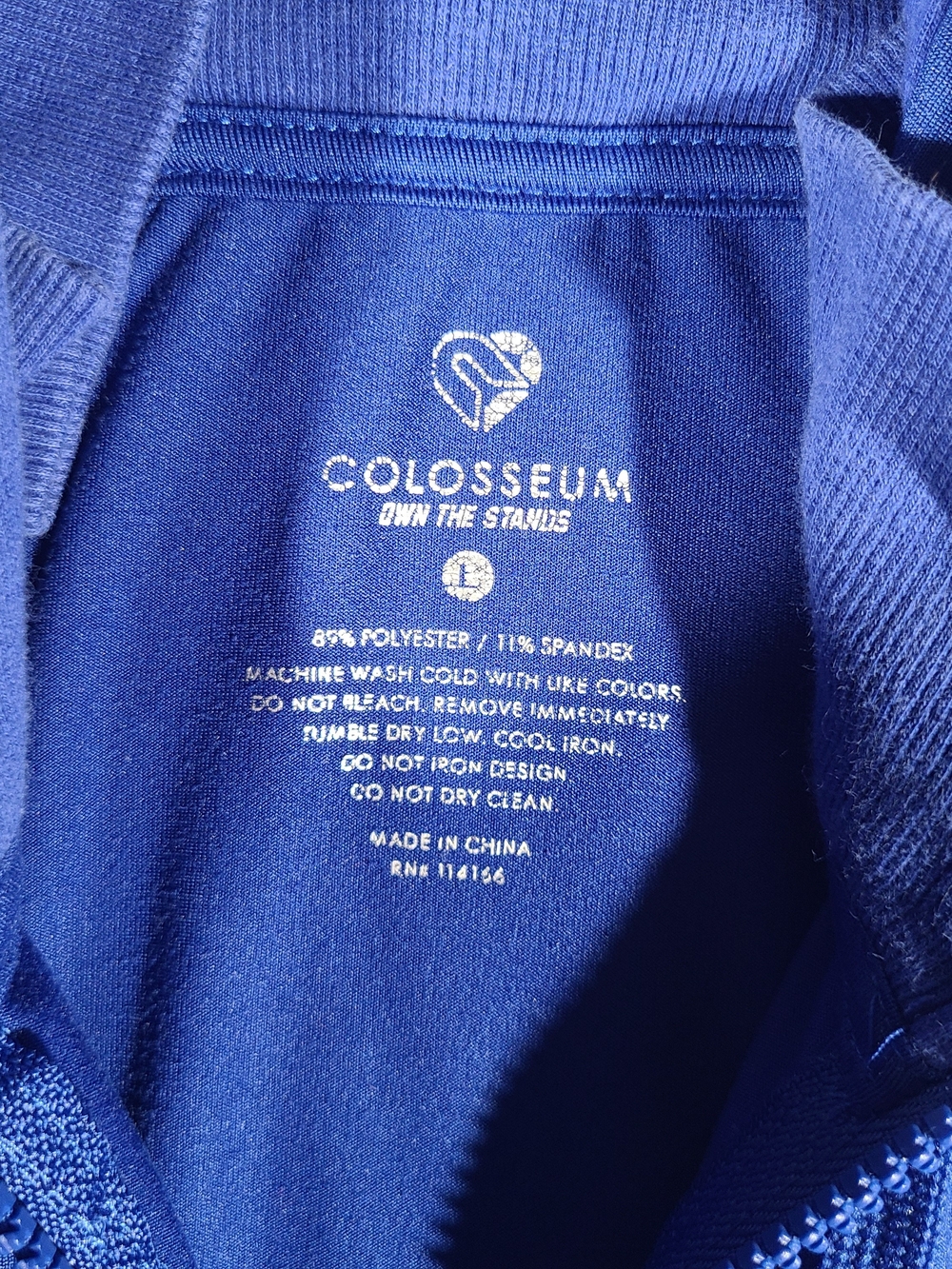 Colosseum Kentucky Wildcats UK Full Zip Performance Hoodie Large - Picture 6 of 8